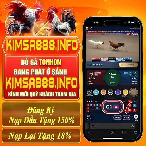 Slide mobile Kimsa888 – Thưởng 200% nạp đầu lên đến 20 triệu, đăng ký app iOS/Android nhận 88K miễn phí, giao diện mượt mà Full HD